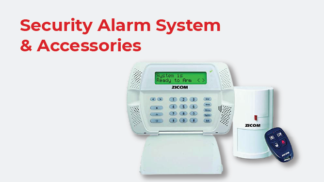 Security Alarm System & Accessories